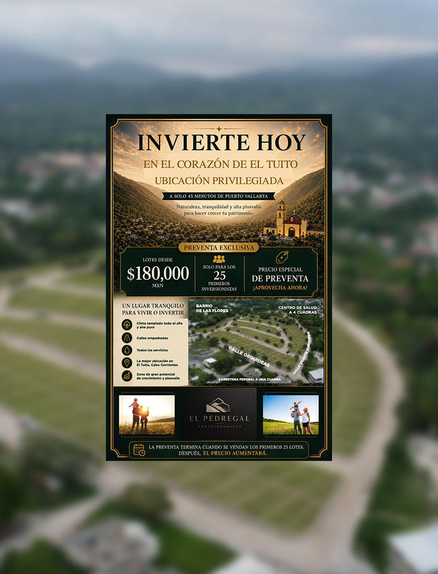 Caso de venta inmobiliaria El Pedregal